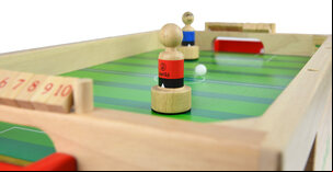 WeyKick Magnetic Wooden Table Football Game (Piccolo, 2 Players)