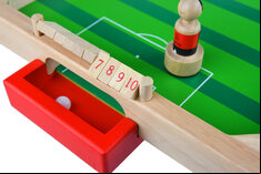 WeyKick Magnetic Wooden Table Football Game (Piccolo, 2 Players)