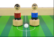 WeyKick Magnetic Wooden Table Football Game (Piccolo, 2 Players)
