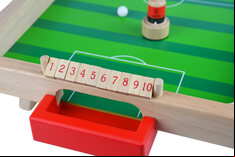 WeyKick Magnetic Wooden Table Football Game (Piccolo, 2 Players)