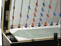 Garlando Silver Olympic Football Table (Glass top, Coin-op)