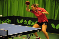 Butterfly National League 22 Rollaway Table Tennis Table