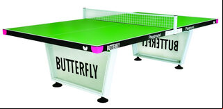 Butterfly Playground Outdoor Table Tennis Table
