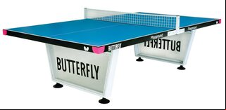 Butterfly Playground Outdoor Table Tennis Table - Blue