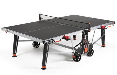 Cornilleau Performance 600X Rollaway Outdoor Table Tennis Table (Black)
