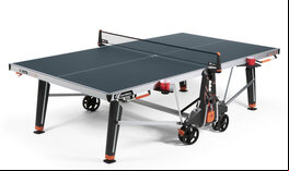 Cornilleau Performance 600X Rollaway Outdoor Table Tennis Table (Blue)