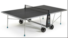 Cornilleau Sport 100X Rollaway Outdoor Table Tennis Table (Grey)