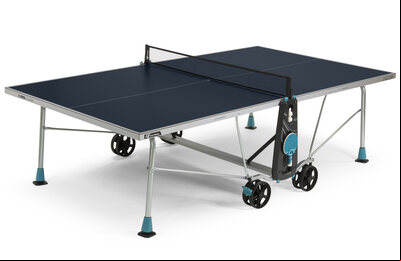 Cornilleau Sport 200X Rollaway Outdoor Table Tennis Table (Blue)