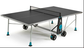 Cornilleau Sport 200X Rollaway Outdoor Table Tennis Table (Grey)