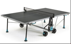 Cornilleau Sport 300X Rollaway Outdoor Table Tennis Table (Grey)