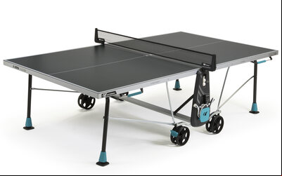 Cornilleau Sport 300X Rollaway Outdoor Table Tennis Table (Grey)